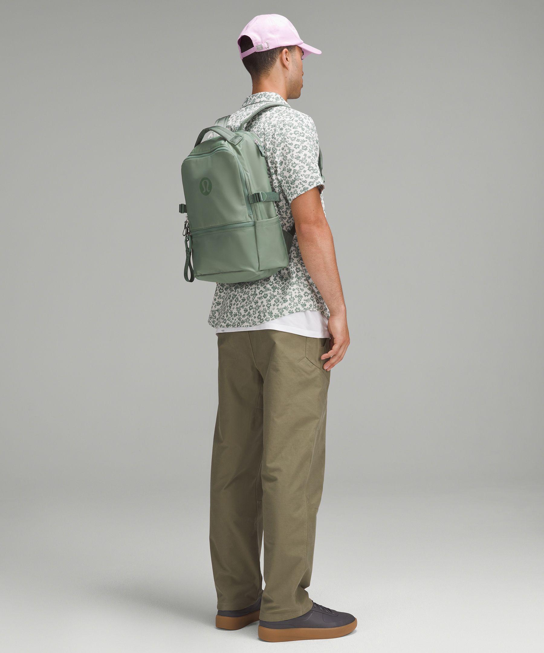 lululemon New Crew Backpack 22L With Logo in Green | Lyst