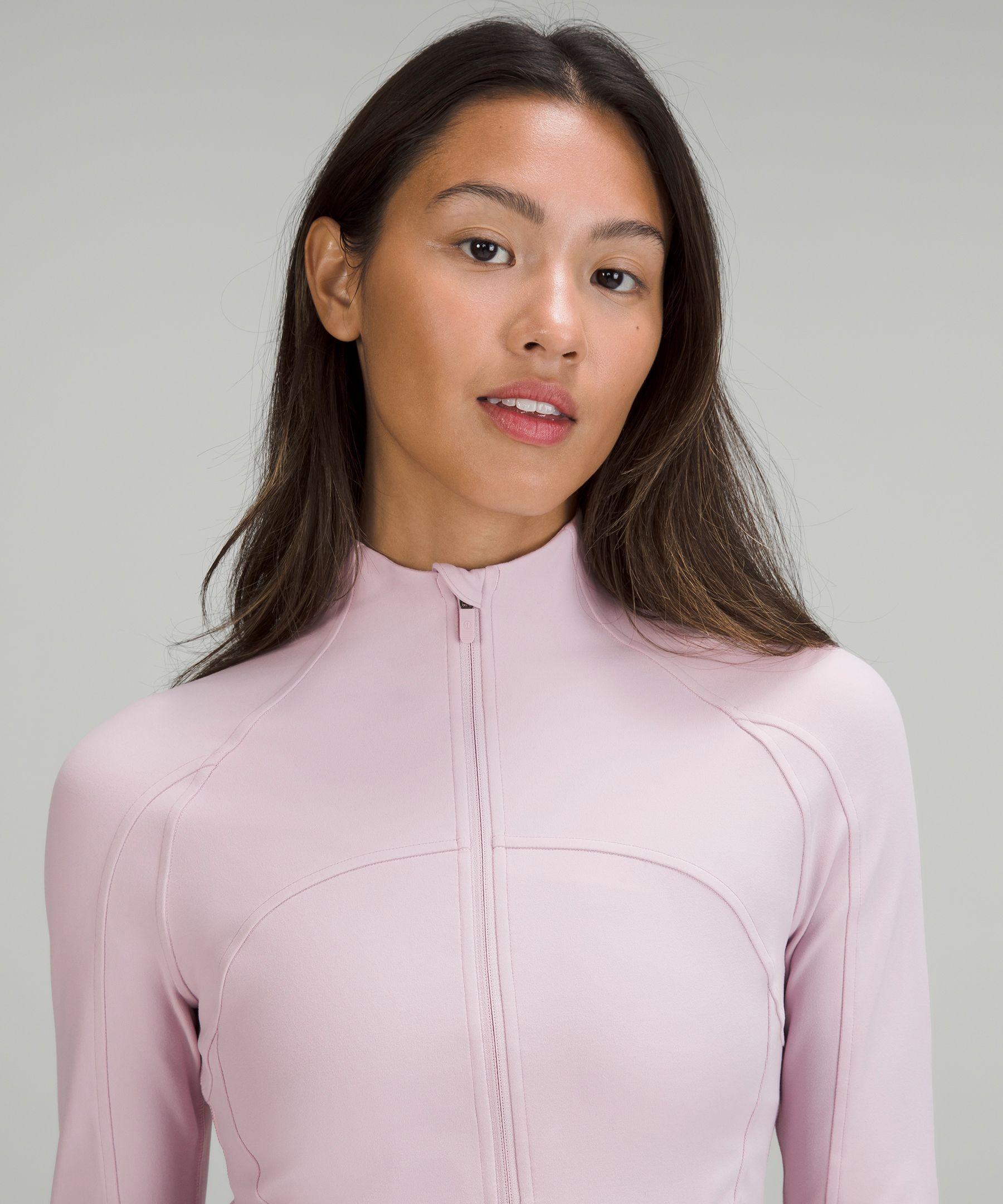 lululemon athletica Define Cropped Jacket Nulu in Pink