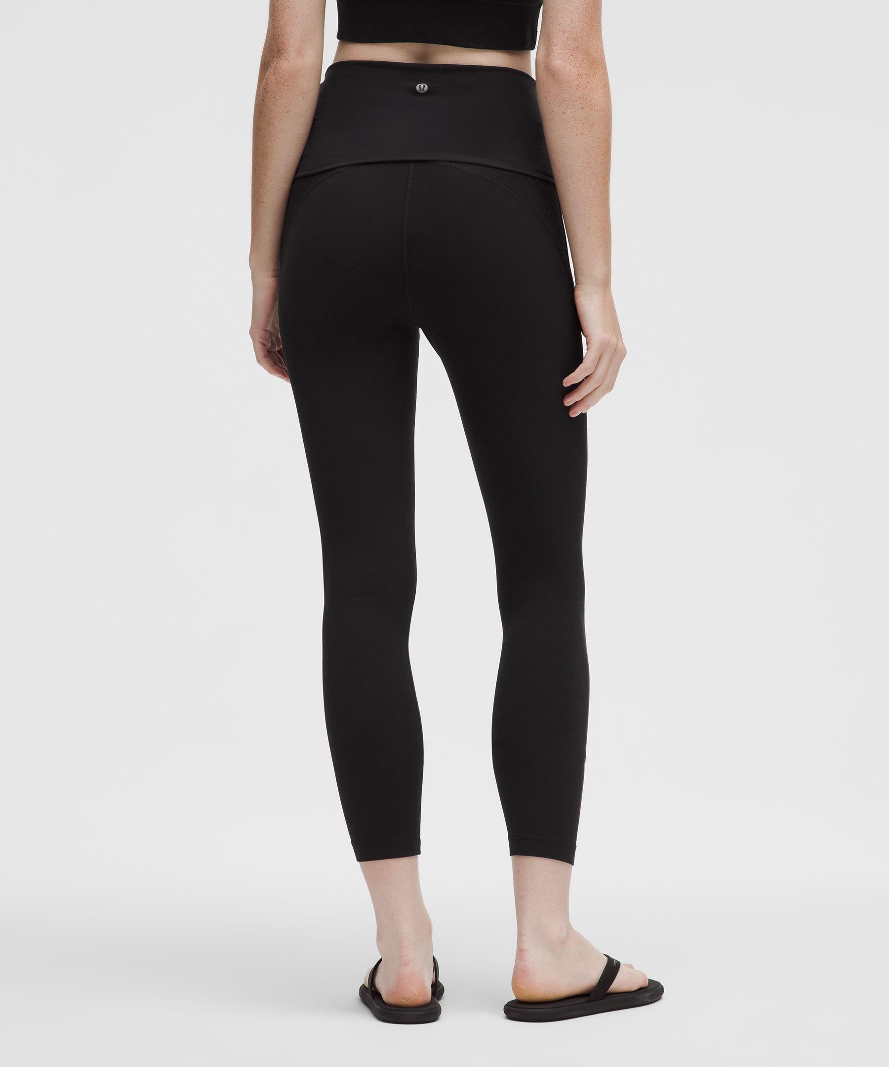 lululemon Groove Nulu Foldover-Waist Leggings 25