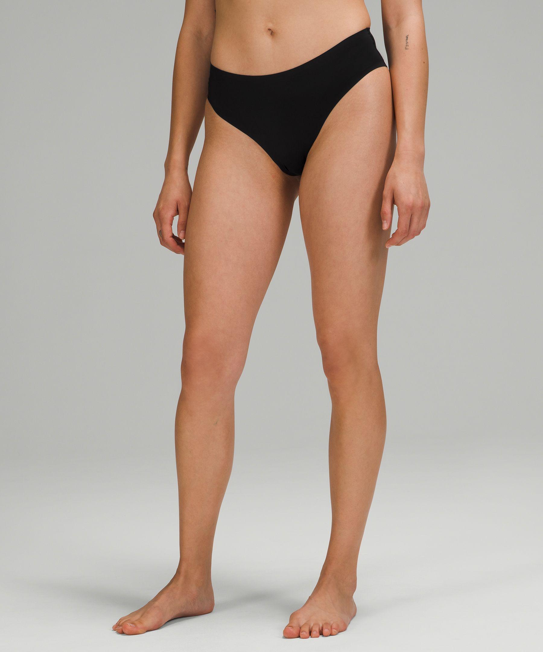 lululemon athletica Invisiwear Mid-rise Cheeky Bikini Underwear 3 Pack in  Black