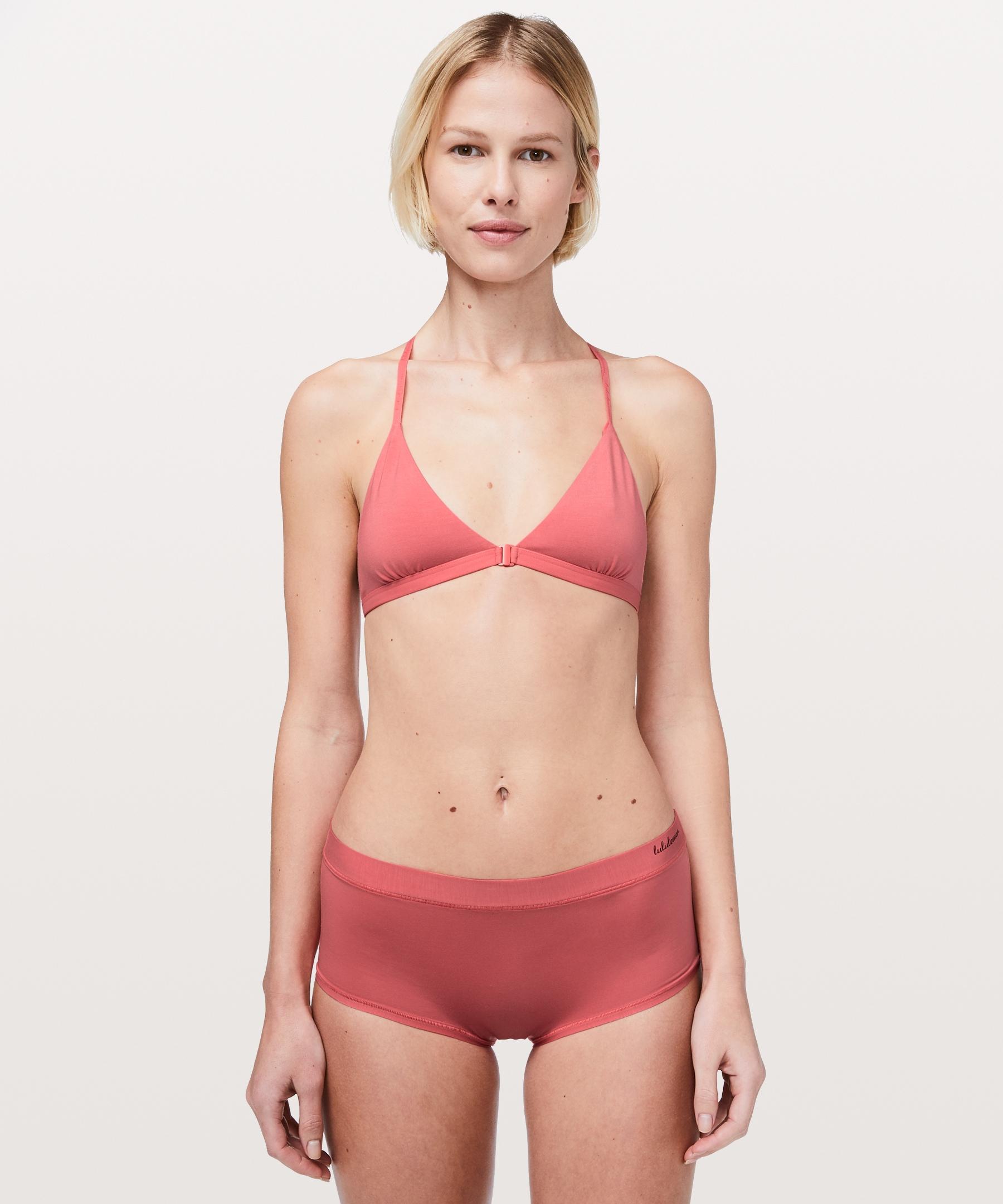 simply there triangle bralette