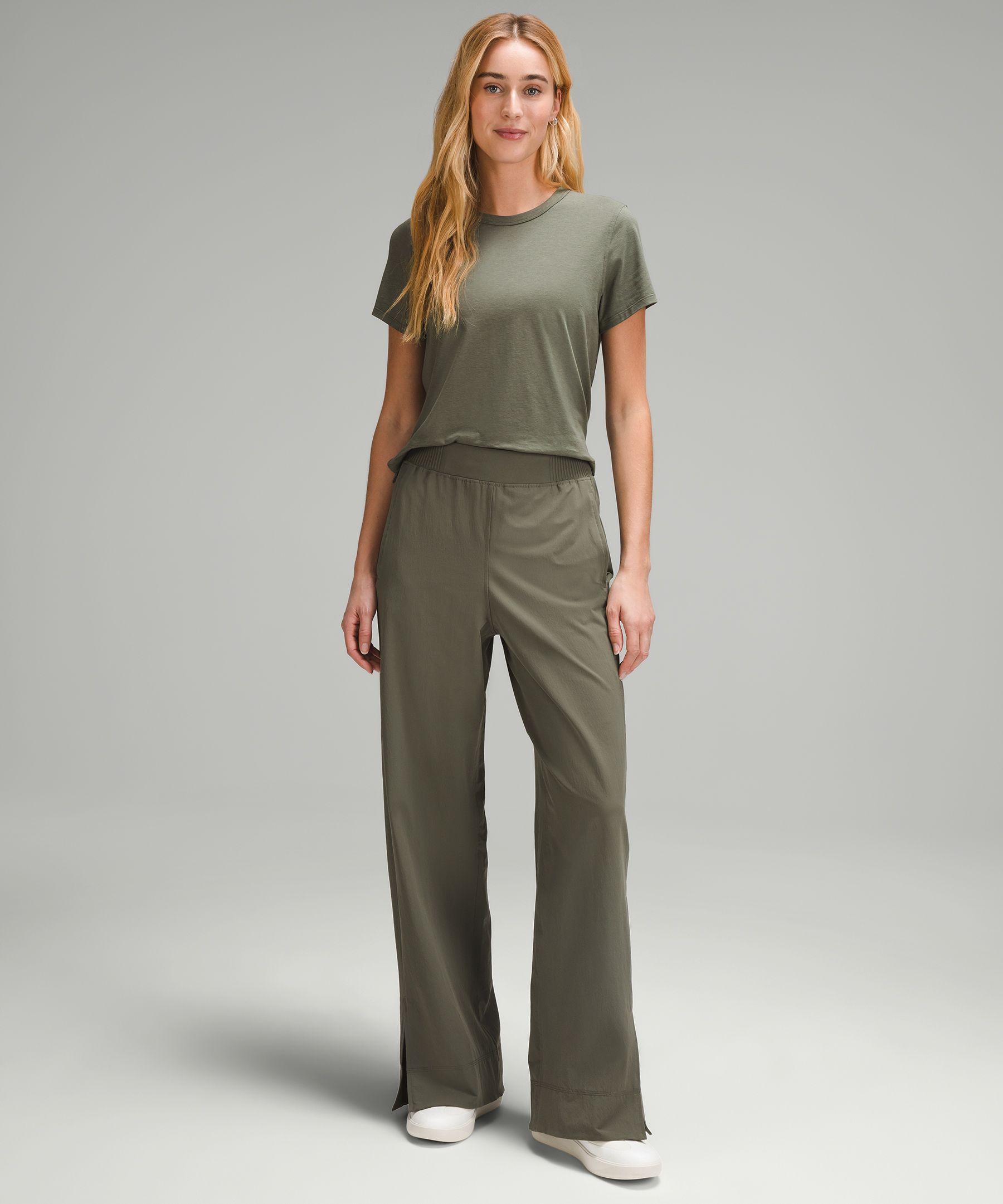lululemon athletica Stretch Woven High-rise Wide-leg Pants in