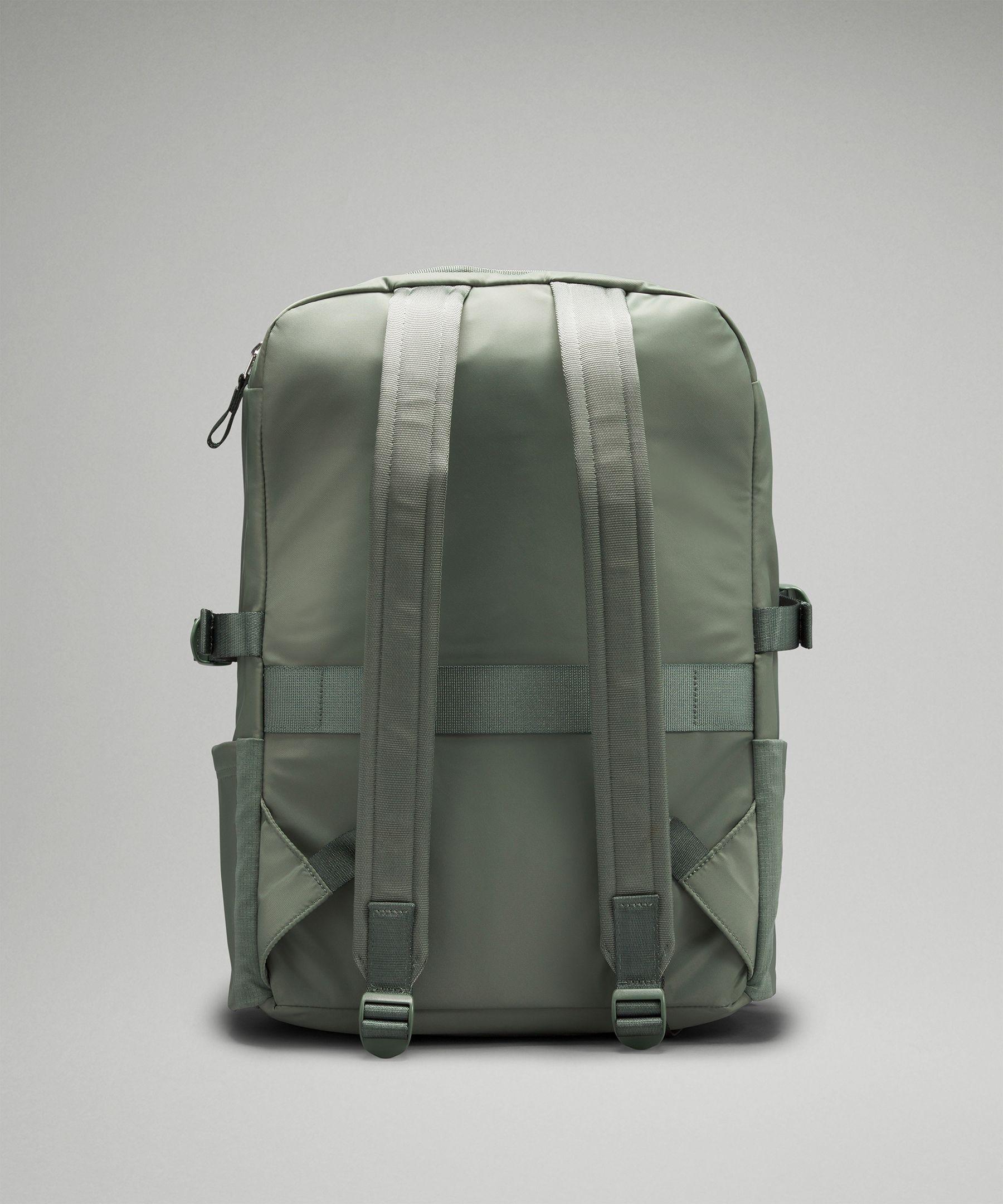 lululemon New Crew Backpack 22L With Logo in Green | Lyst