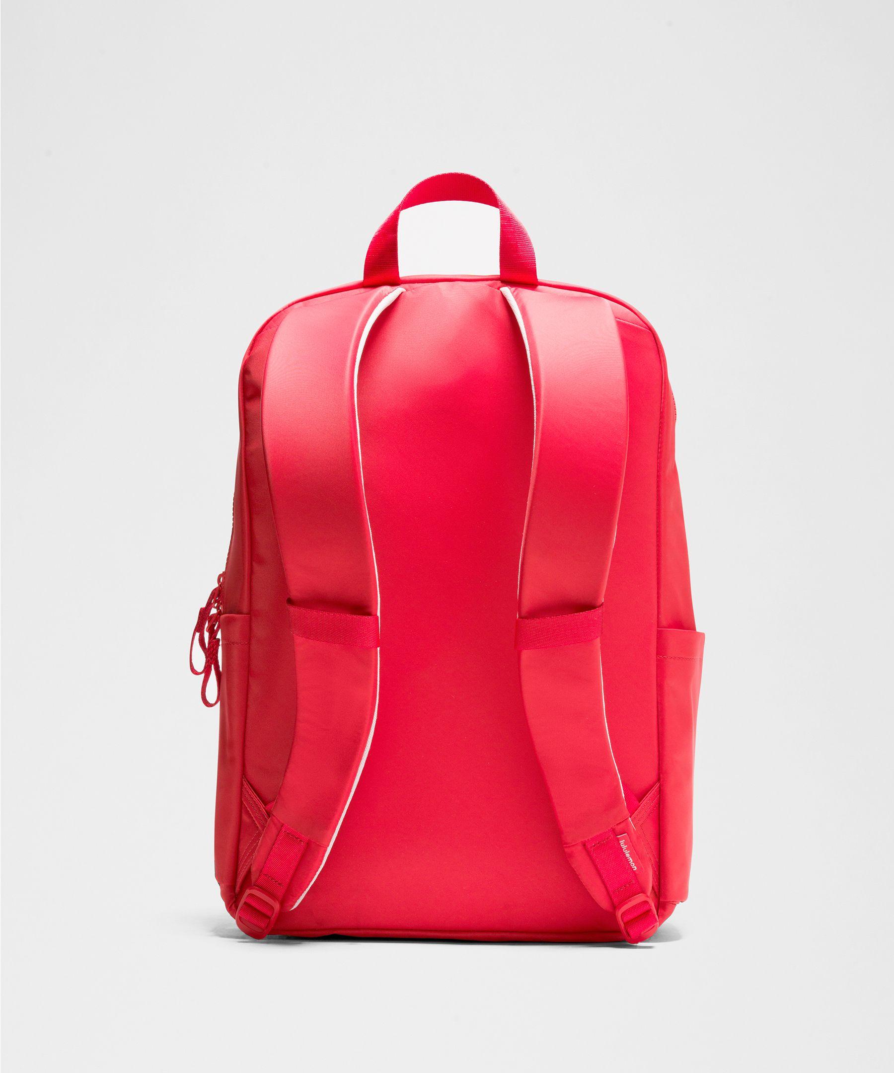 lululemon backpack red City Adventurer 20L A discreet Lululemon Nano Backpack Red NWT