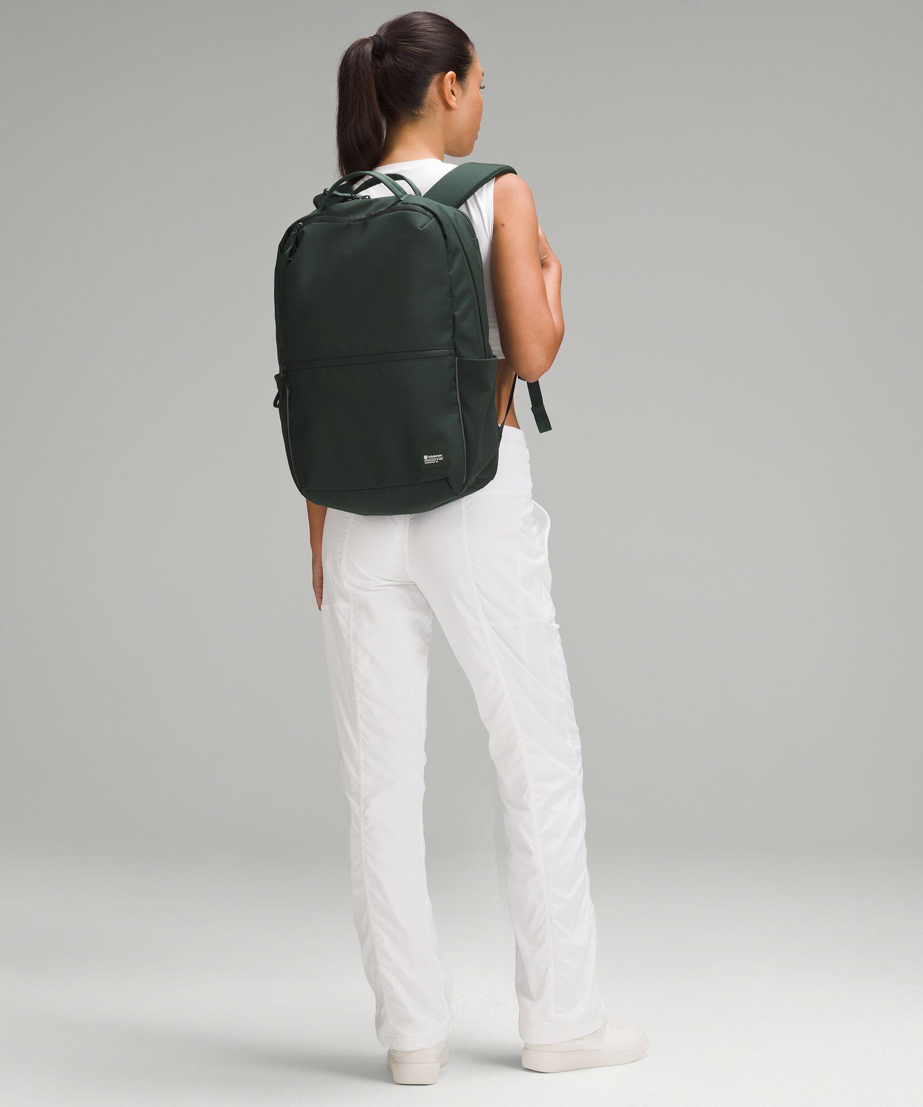 NWT Lululemon Double-Zip Backpack 22L in Army Green Lululemon + Double-Zip Backpack 22L main image 3