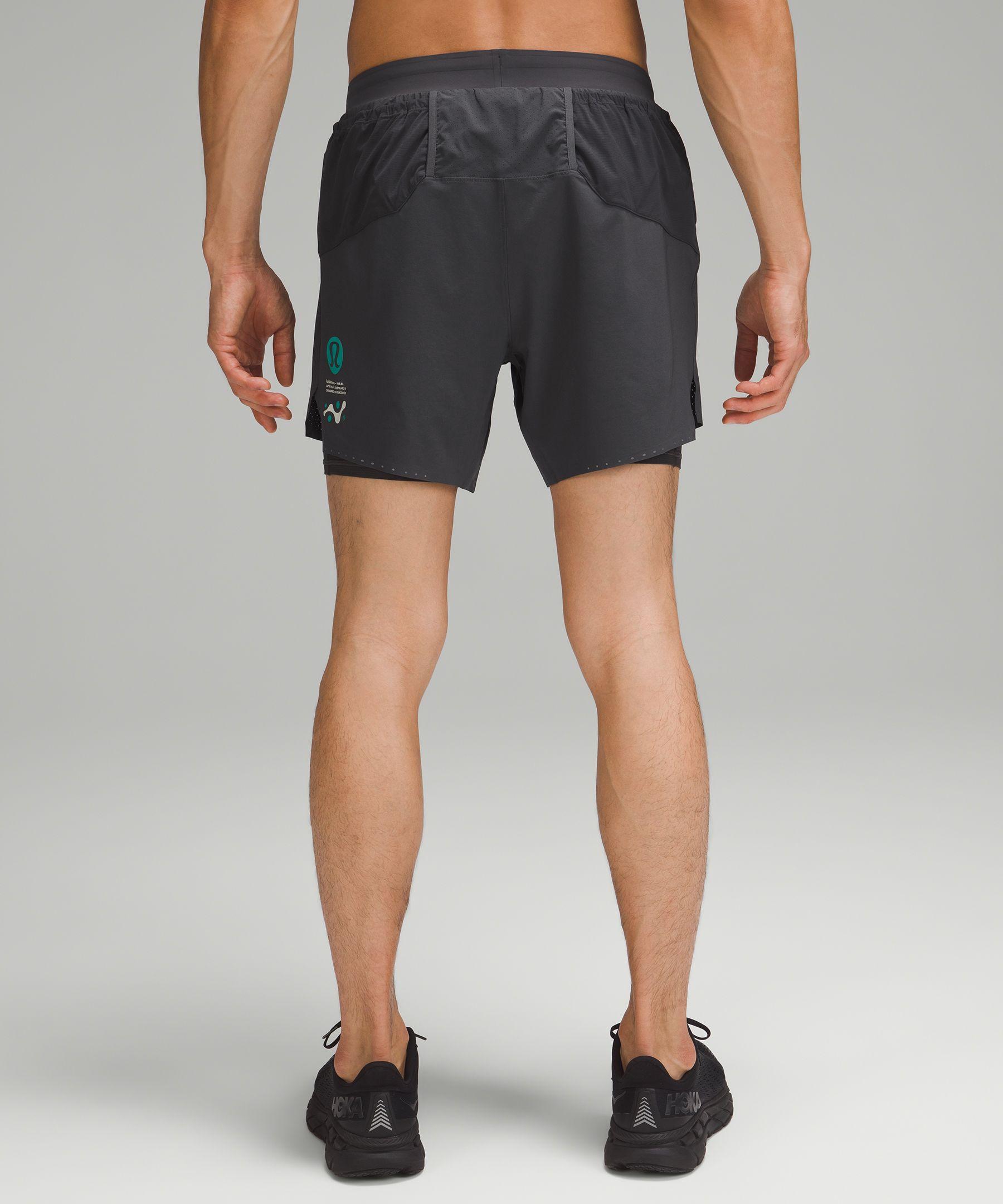 Pantalones Atletismo Hombre Shorts De Correr Dri-FIT De 18 Cm Con