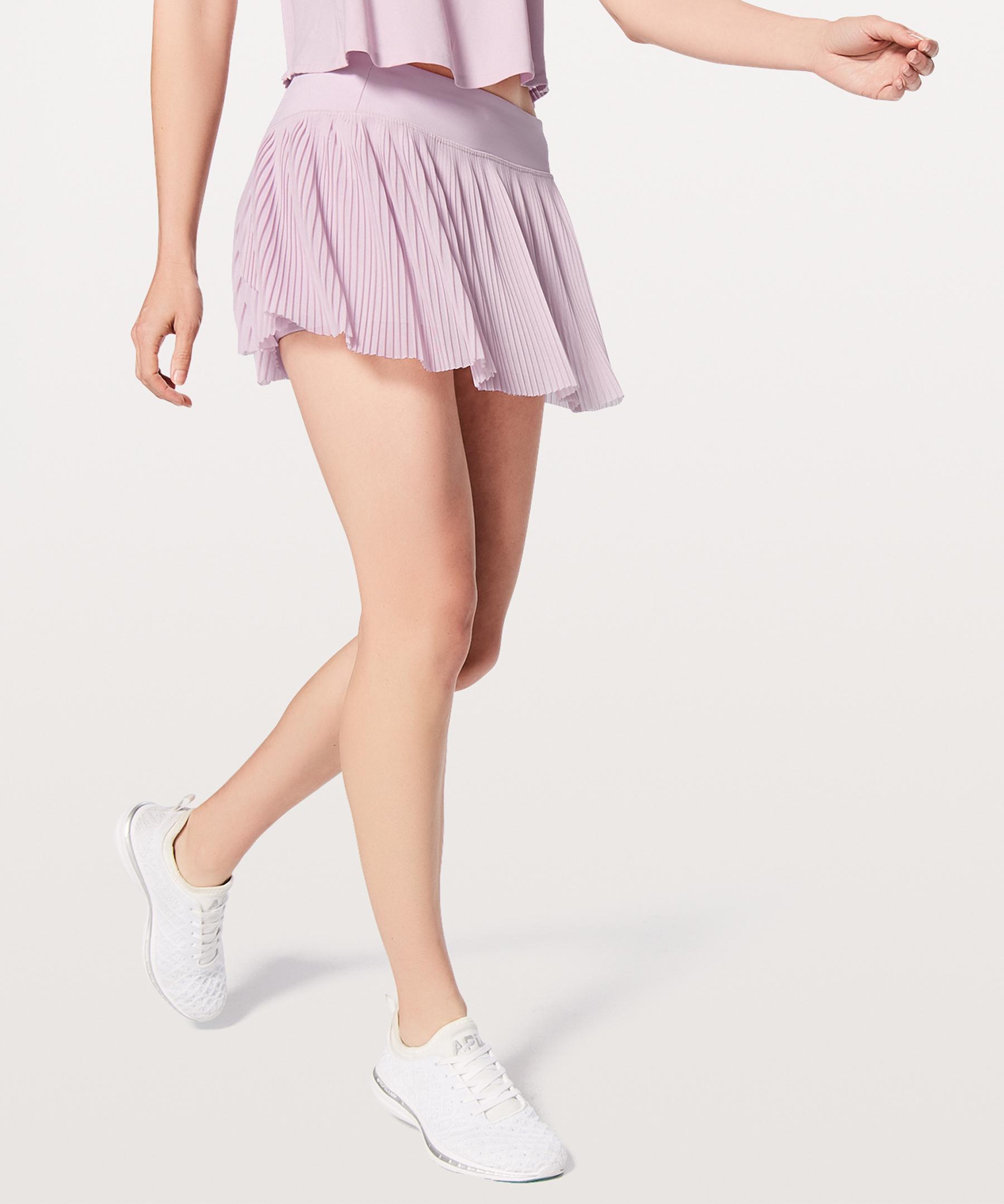 lululemon athletica Just Pleat It Skirt in Pink Lyst