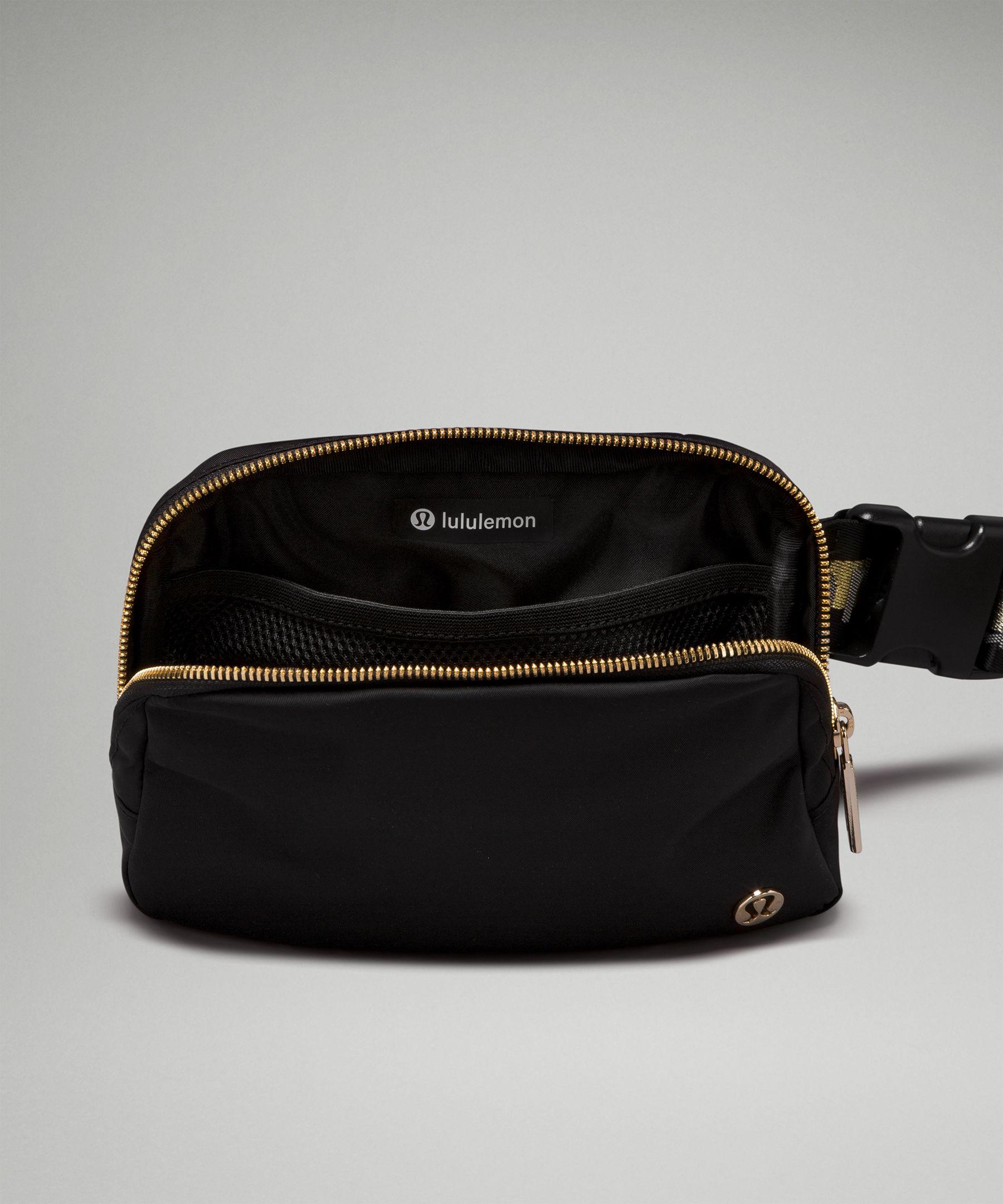lululemon Everywhere Belt Bag 1l - Color Black/gold/white | Lyst