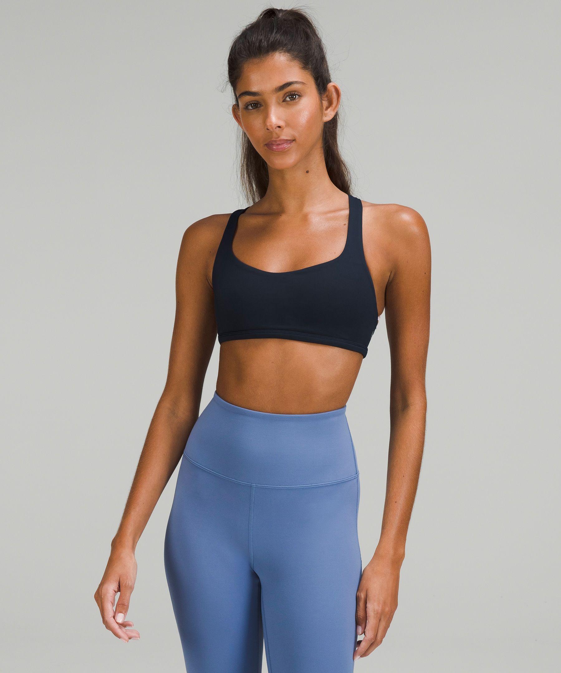 lululemon athletica Free To Be Bra - Wild Light Support, A/b Cup in Blue