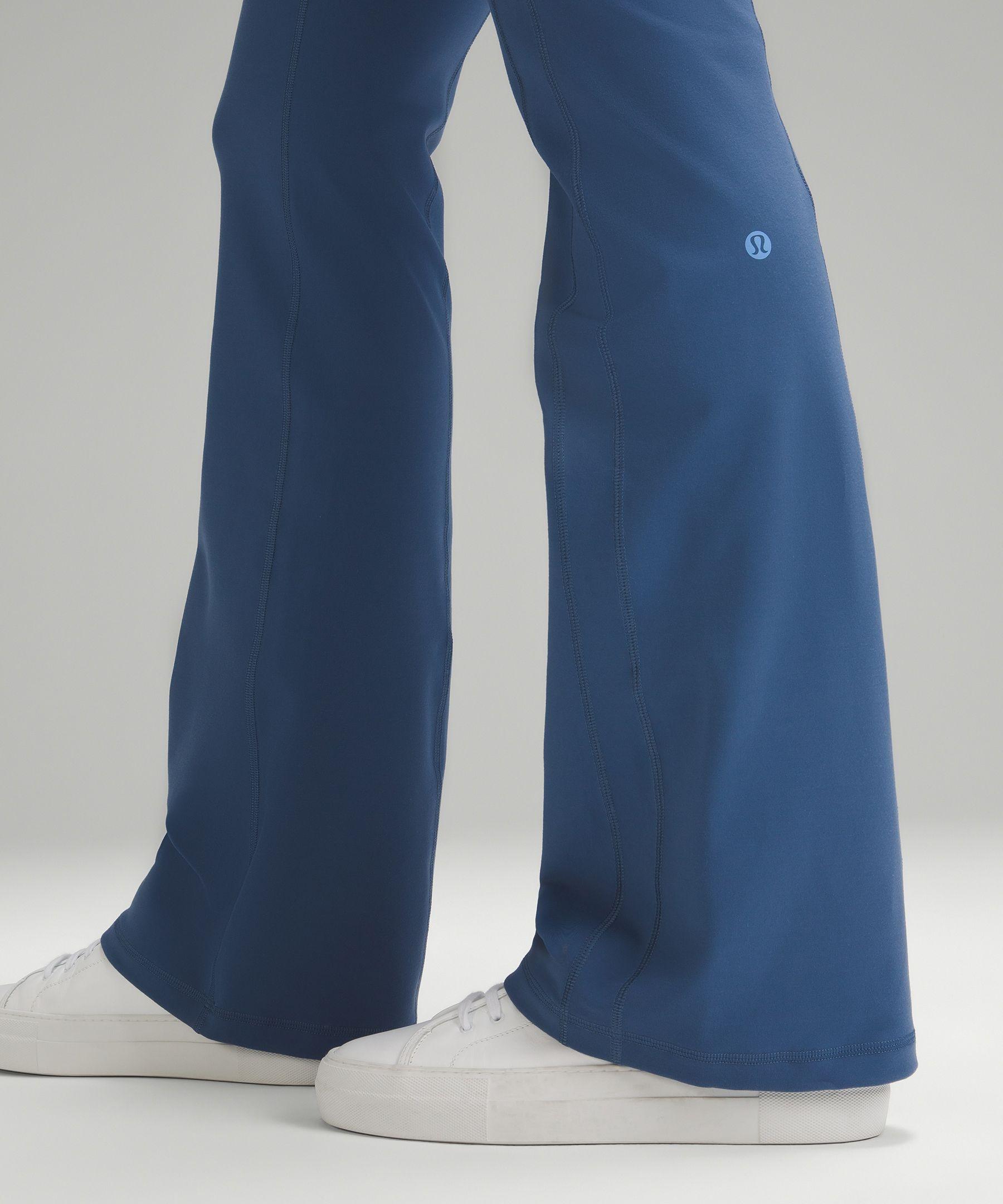 lululemon Define Zip-front High-rise Flared Pants in Blue | Lyst