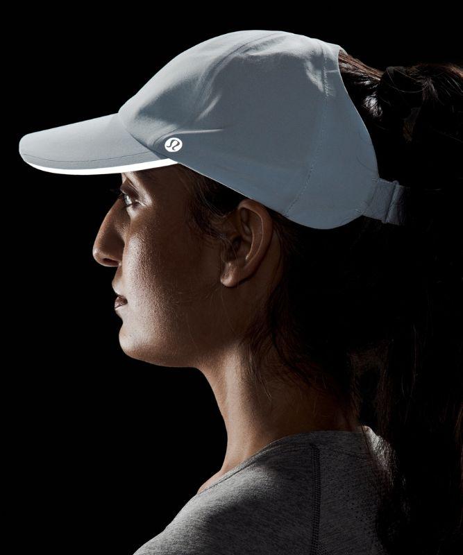 Camo Fast And Free Run Hat Pony Lululemon Ponytail Through Hat