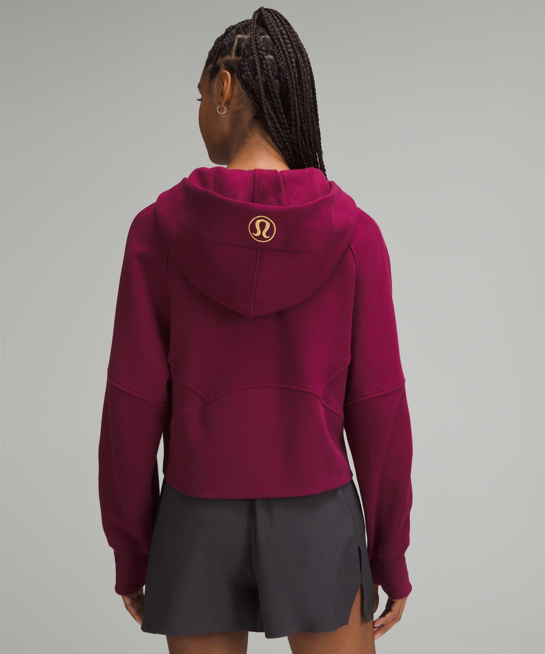 美品】ルルレモン フーディー difineジャケット ピンク サイズ8