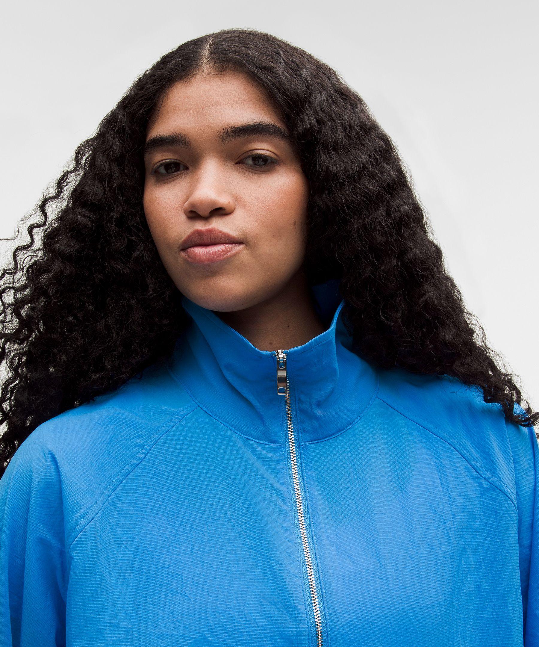 lululemon Ultralight Wovenair Jacket in Blue | Lyst