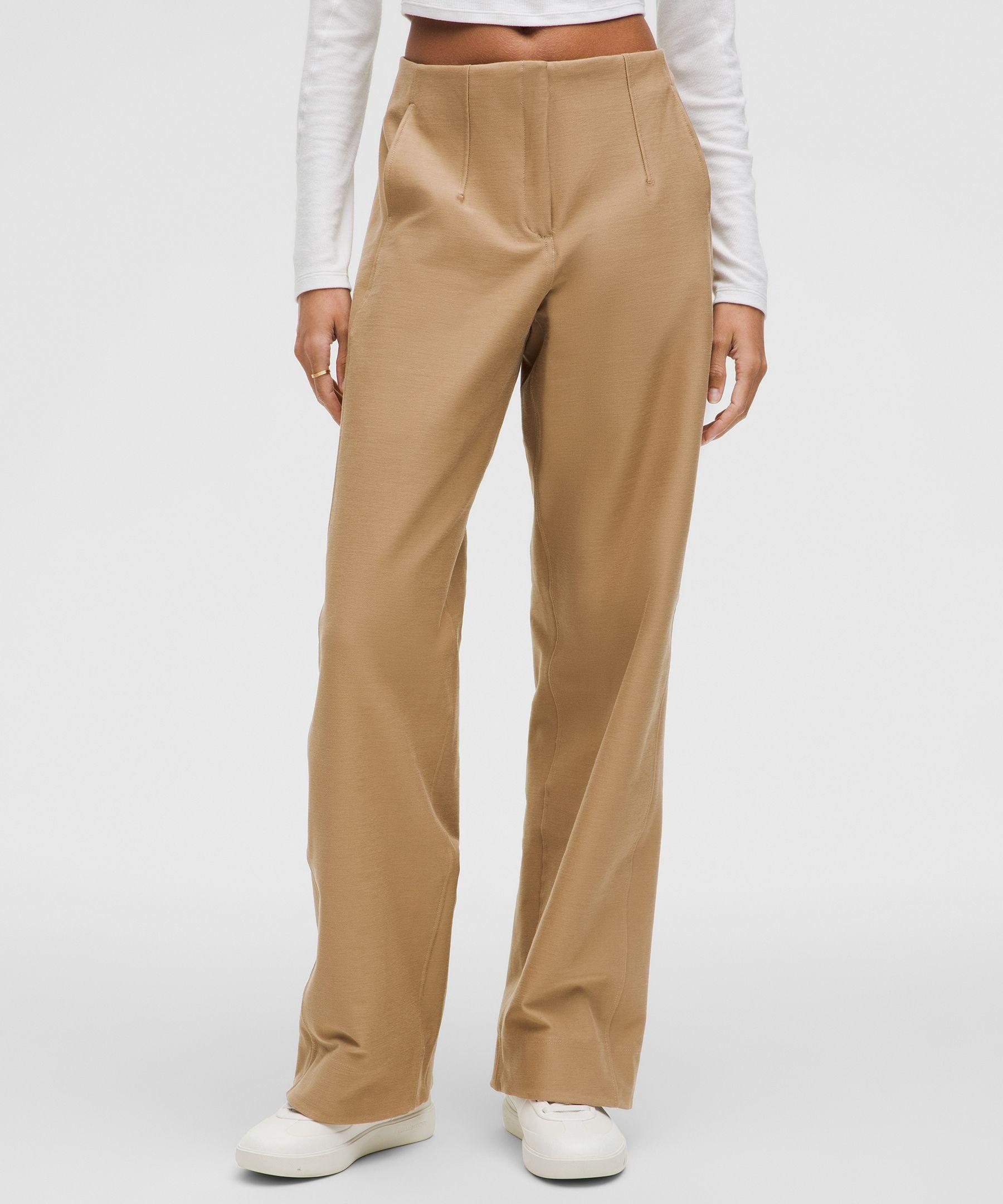 lululemon Utilitech Relaxed-Fit Mid-Rise Trousers in Natural Lyst