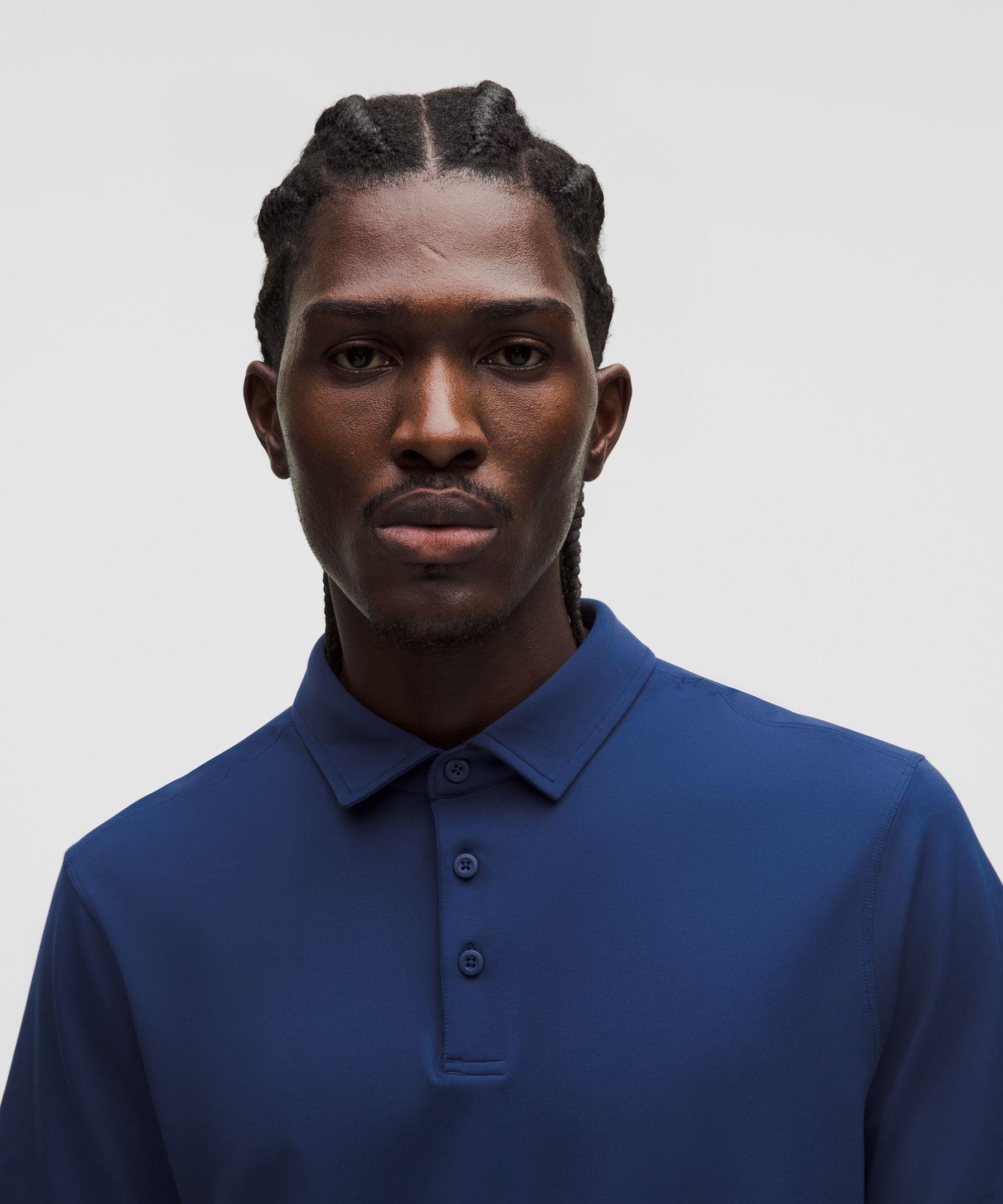 lululemon Showzero Slim-Fit Polo Shirt in Blue for Men | Lyst