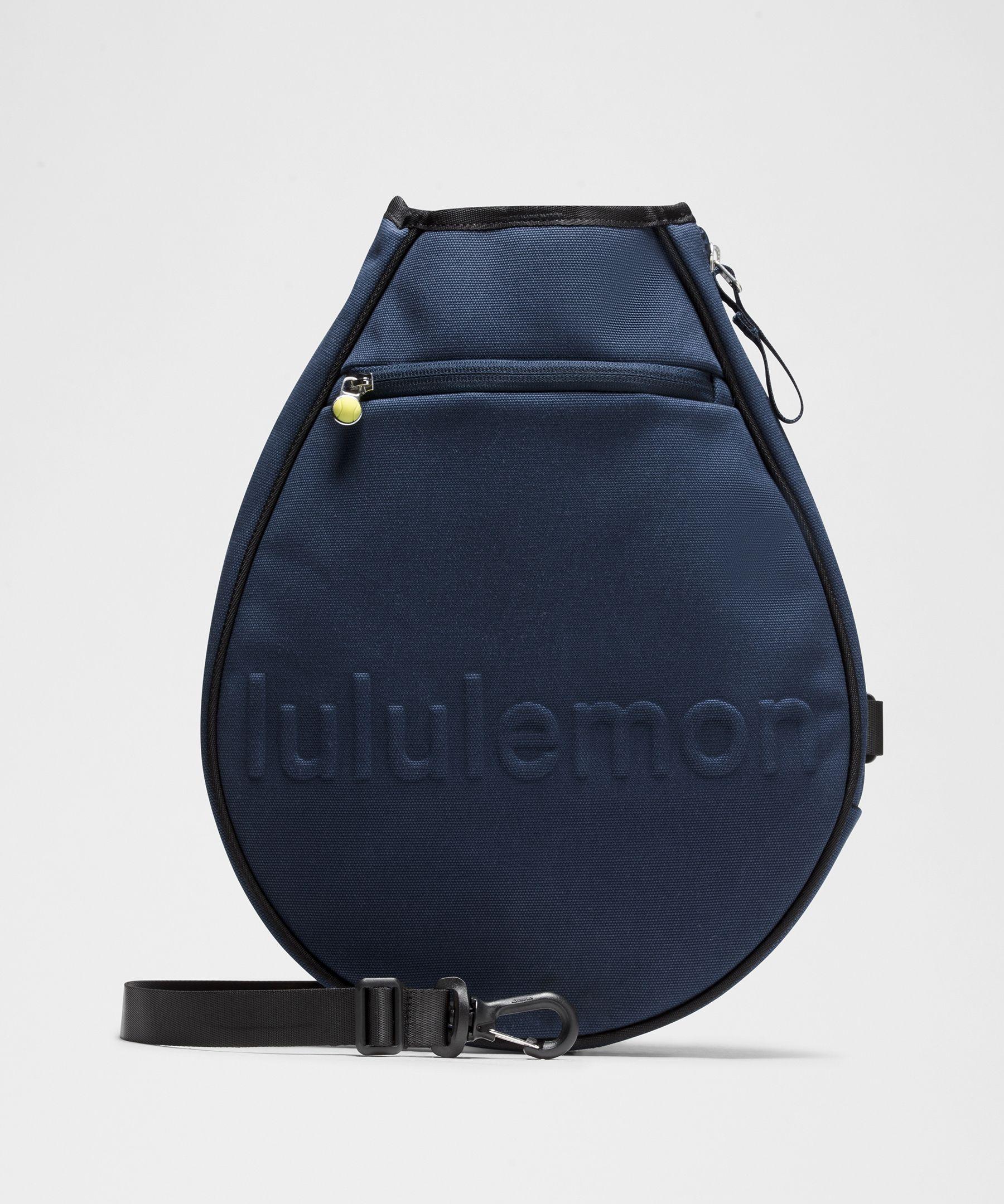 lululemon athletica Club Blue and Black Racket Backpack multiple functional bags Introducing the Blvck tennis bag, crafted for modern players main image 4