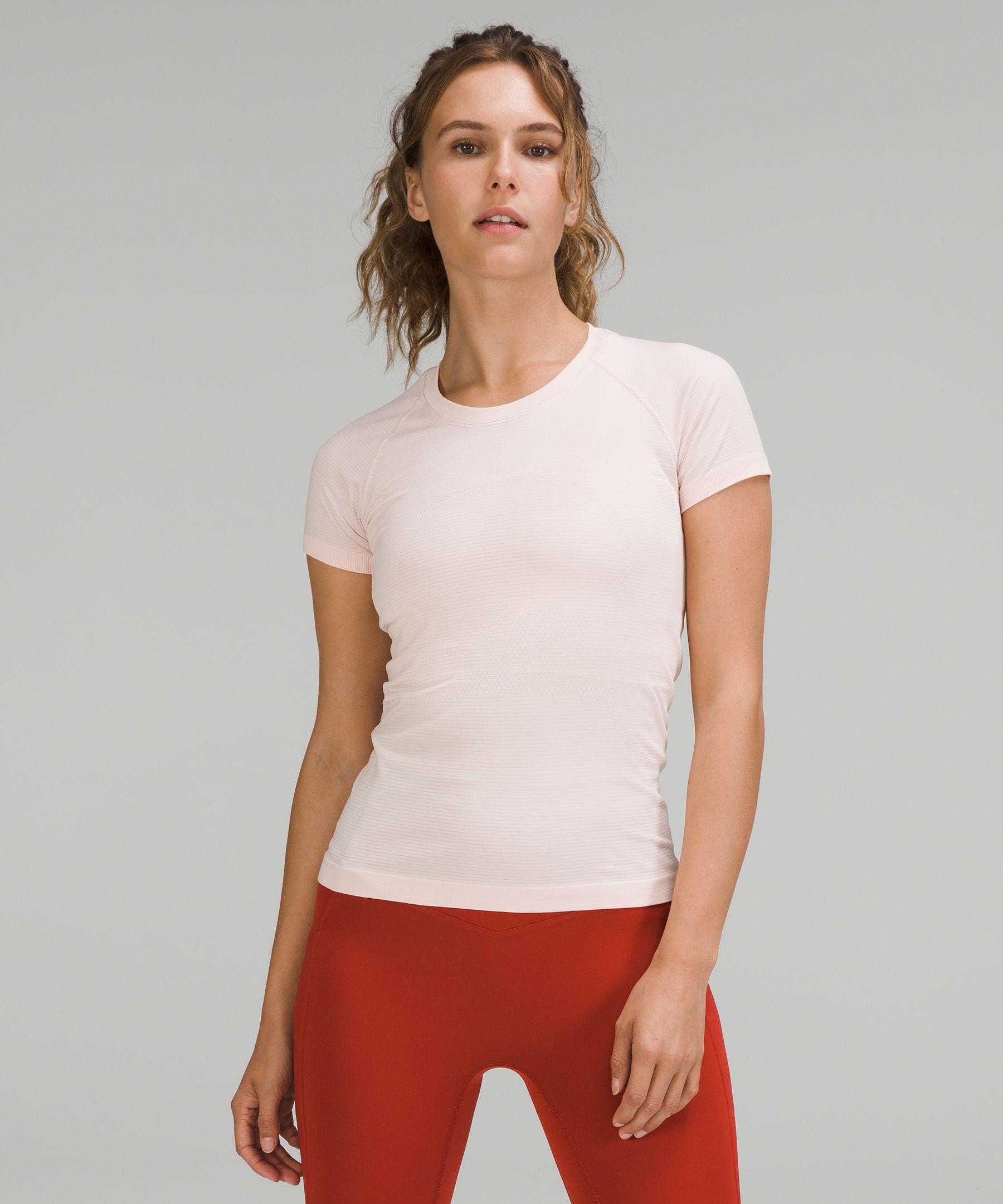 lululemon athletica Swiftly Tech Short Sleeve Shirt 2.0 Race Length in  White