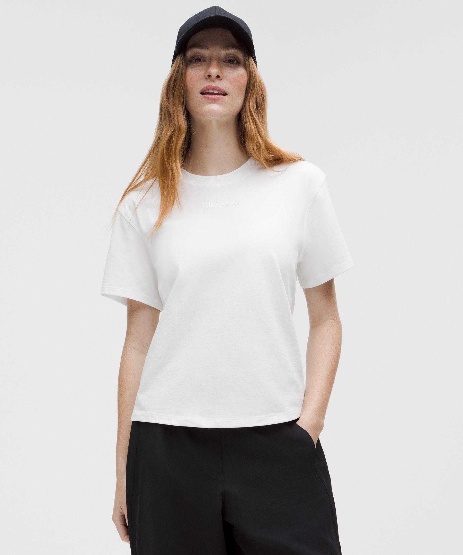 lululemon Relaxed-Fit Cotton Jersey T-Shirt in White | Lyst