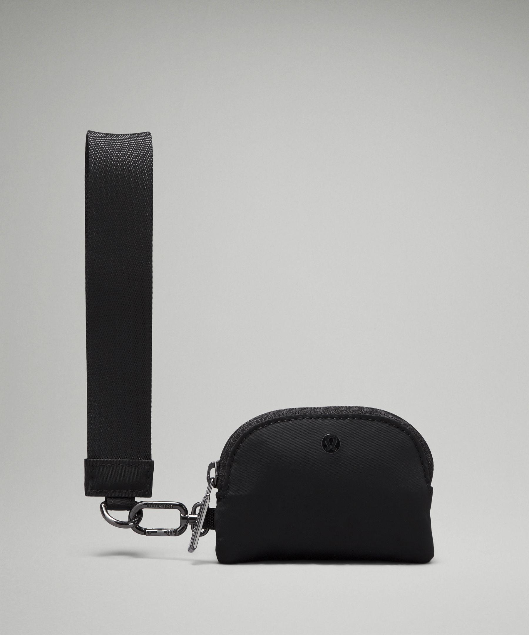 lululemon Dual Pouch Wristlet Bag - Color Black in Gray | Lyst