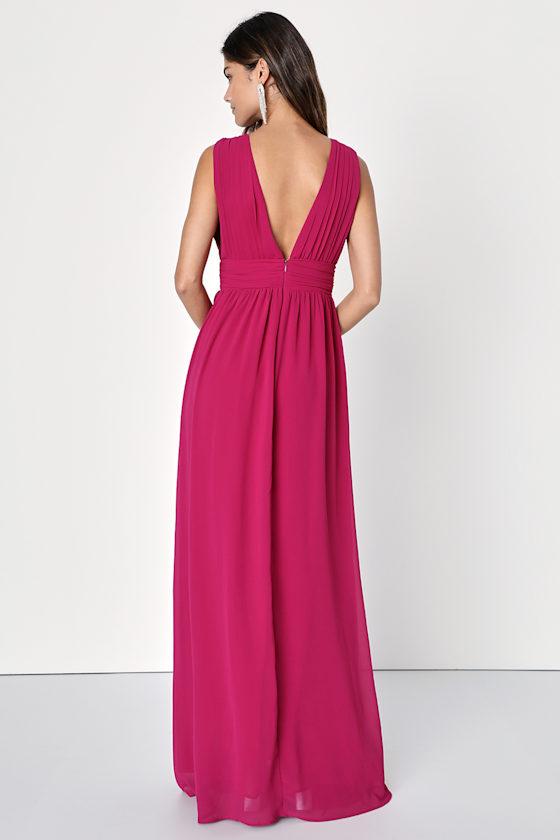 Lulus Heavenly Hues Maxi Dress in Pink Lyst UK
