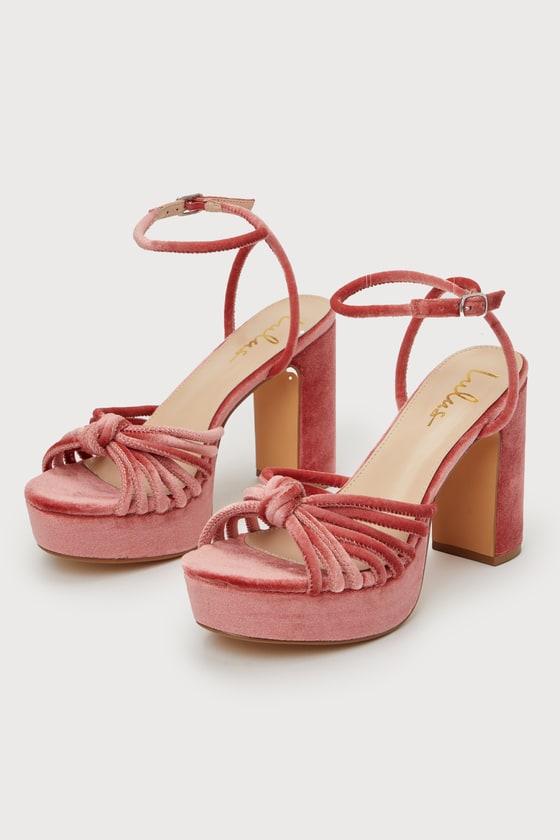 Platform heel sandals sale hotsell