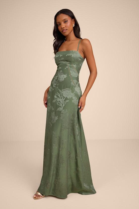 Sage Green Dresses for Women | Lyst