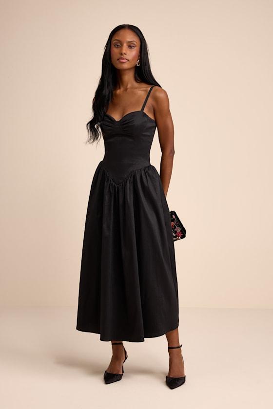 lulus black tie dresses Lulus | Dresses | Lulus Beloved Elegance Black Tiestrap Mermaid Maxi Dress Size L