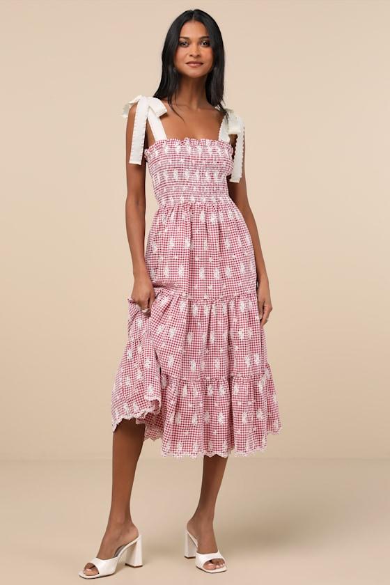 jacquin embroidered midi dress JACINTA EMBROIDERED MIDI DRESS – Andriany