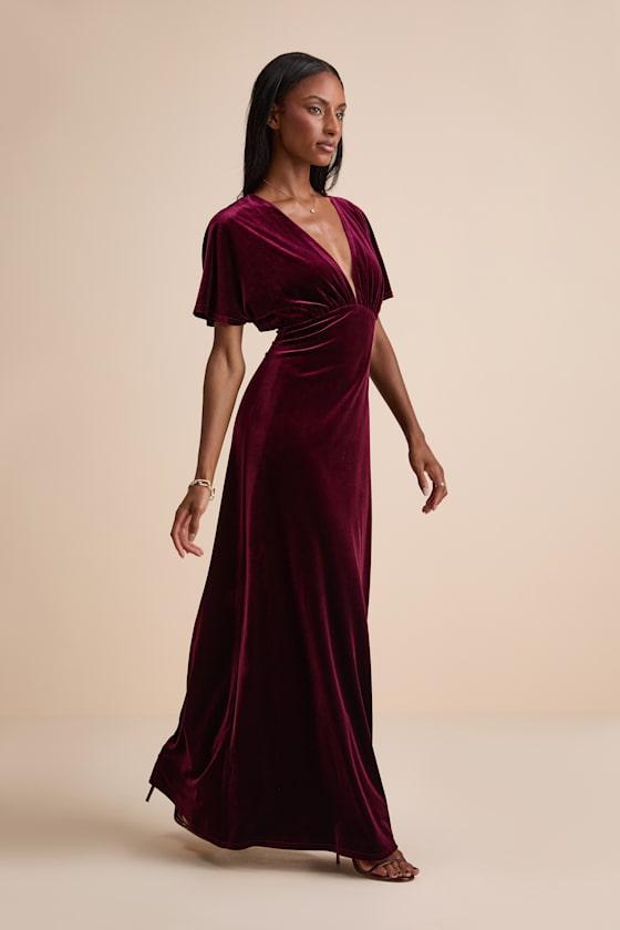 brown modest dress for women Brown Long Sleeve Modest Maxi Dress – Timeless & Elegant M main image 1