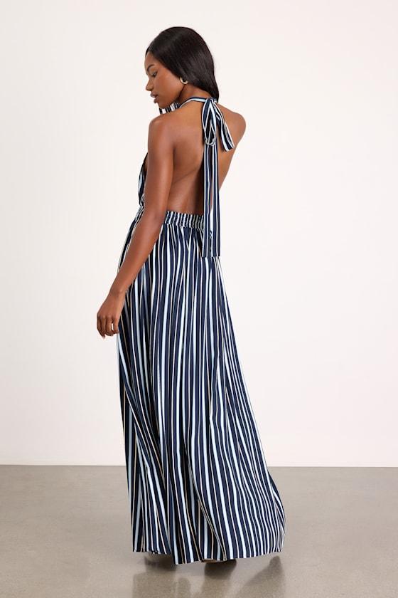 lulus striped maxi dress Magenta Maxi Dress - Dolman Sleeve Maxi Dress - Relaxed Maxi