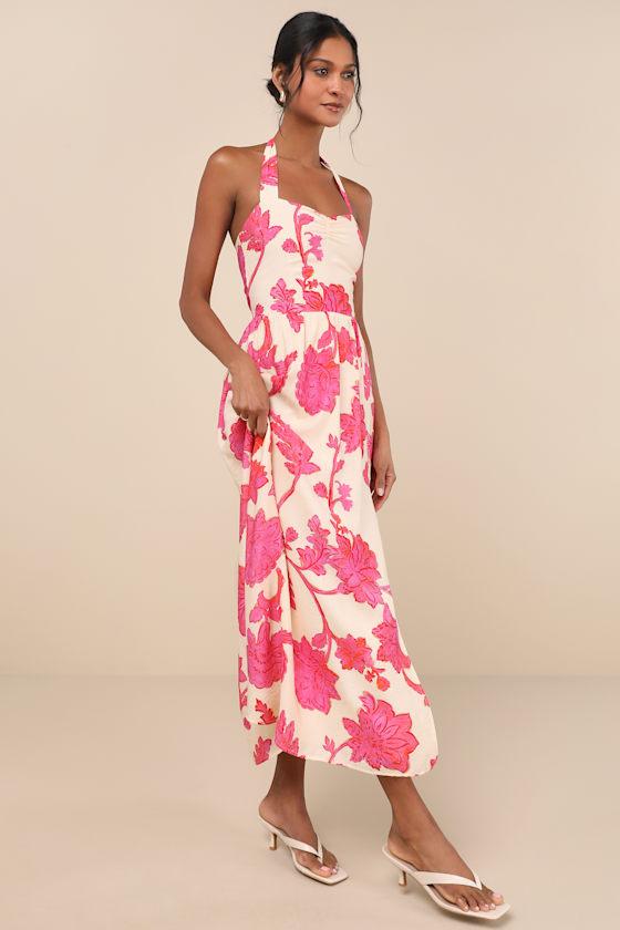Lulus Halter Neck Dresses for Women | Lyst