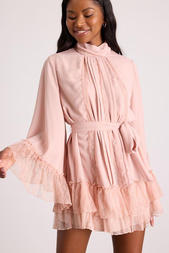 light pink skater dress with sleeves Pink Skater Dress With Sleeves Pink Urban Outfitters Puff Sleeve Dress Puff  Sleeve Sequin Skater
