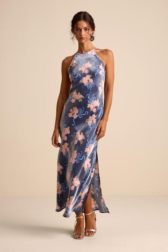 maxi dress cut Varena Twisted Cut-Out Maxi Dress
