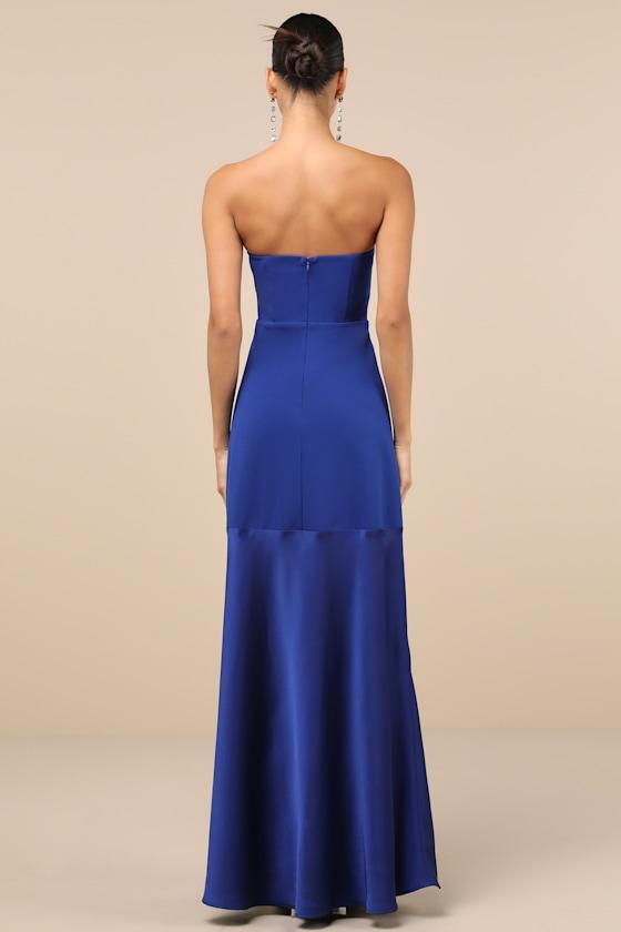 princess polly baby blue dress lulus compelling style plum purple strapless a-line maxi dress retail  price: $99 selling for: $70 renting for: $35 size: S