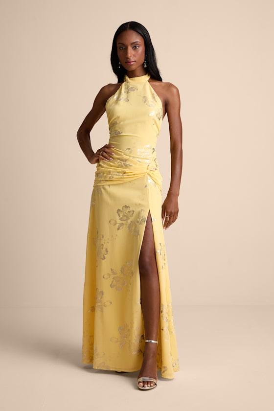 90s style maxi dresses Edikted Women's Satin Effect Backless Cowl Neck Top