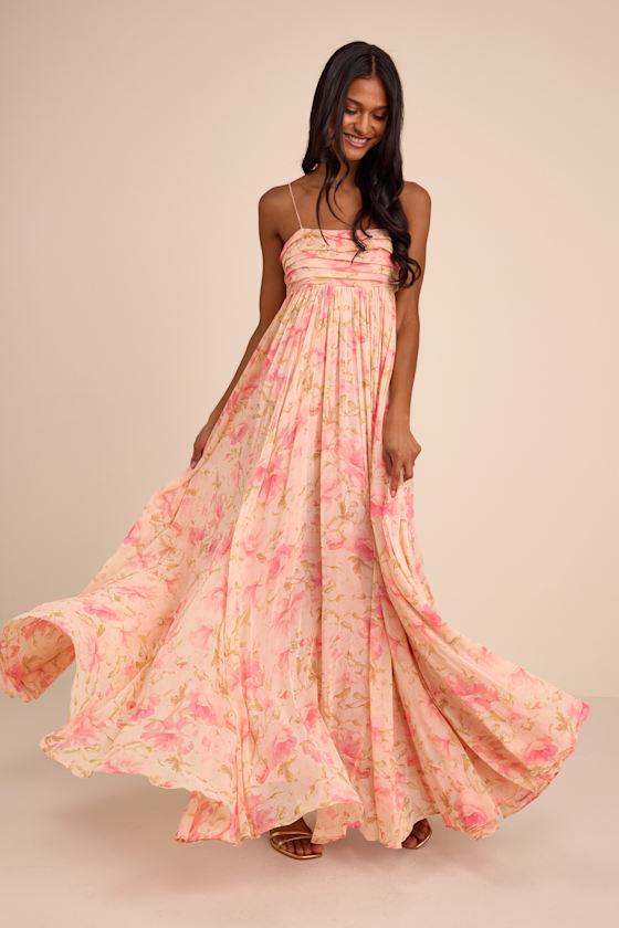 lulus vacation dresses Stunning Tropical Dress by all supported by striped tying straps Cute Vacation Dresses | Vacation