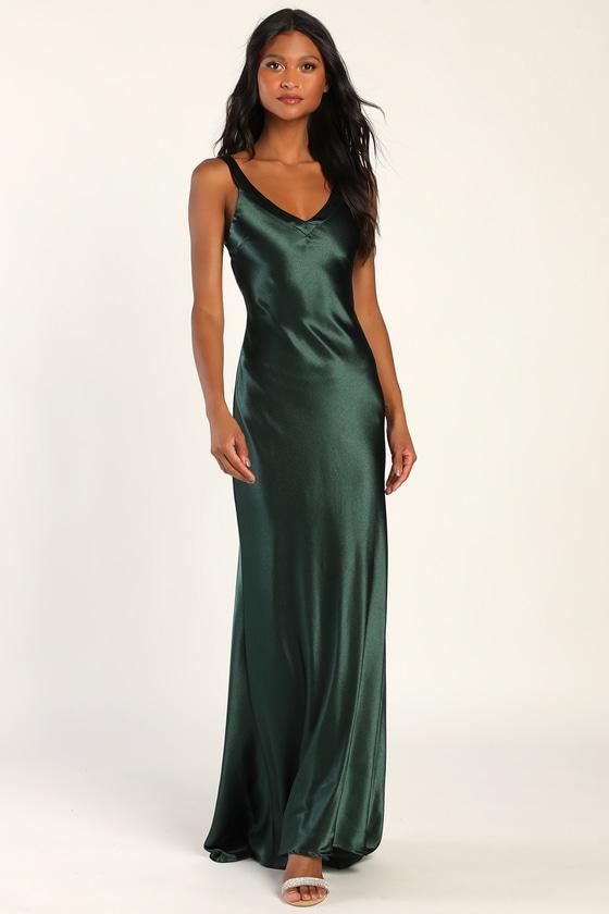 Emerald Green Off Lulus Off The Shoulder Mermaid Gown Emerald