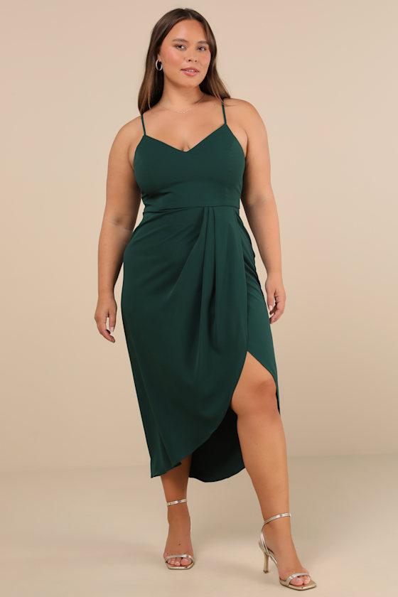 Lulus Reinette Midi Dress in Green | Lyst UK Lulus Reinette Midi Dress in Green | Lyst UK