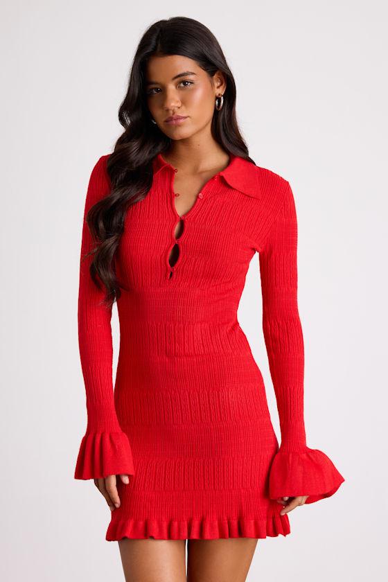 womens long dresses with sleeves Luxury Elegant Evening Gown Dress with Long Sheer Sleeves – FineLook