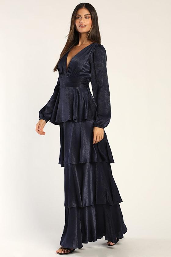 navy blue dress for baby girl shoppingsyd on LTK main image 0