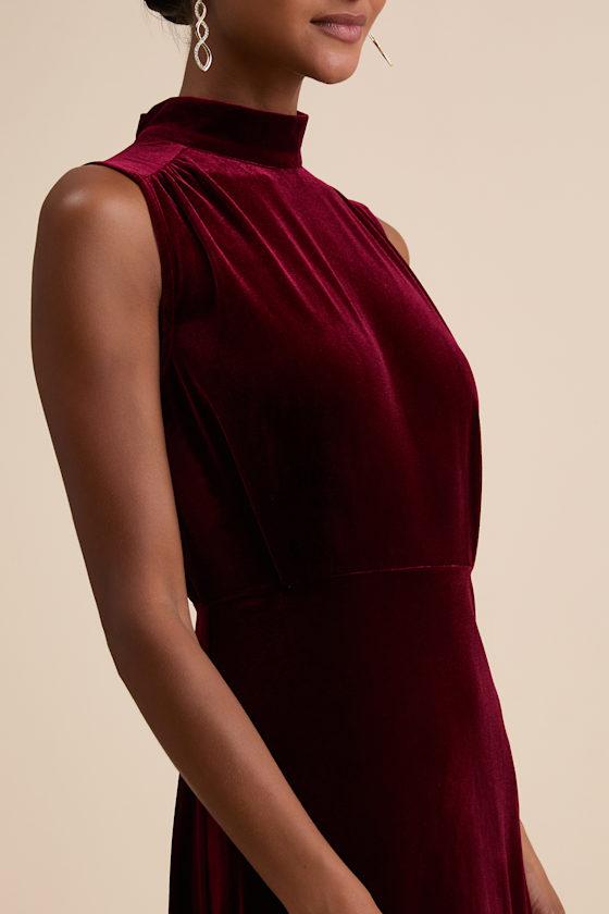 lulus classic elegance dress Classic Elegance Black Satin Sleeveless Mock Neck Mini Dress