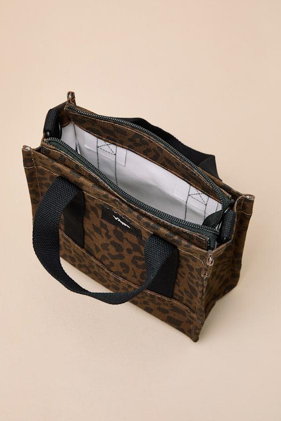 Vans Lil Pergs Leopard Crossbody Mini Tote Bag in Natural Lyst UK