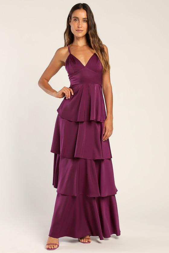 Plum purple dresses sale