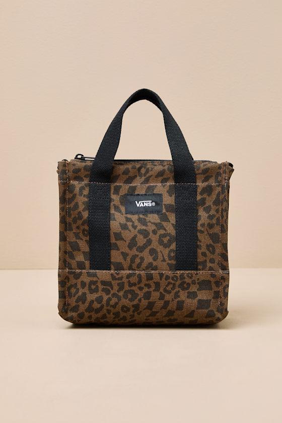 Vans Lil Pergs Leopard Crossbody Mini Tote Bag in Natural Lyst UK