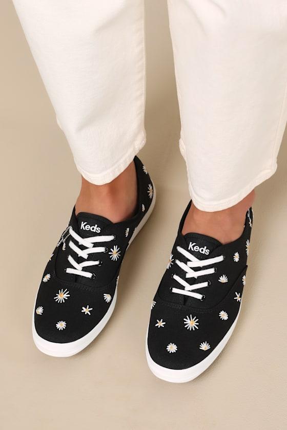 Daisy Embroidery Keds Champion Daisy Womens Champion Canvas Daisy
