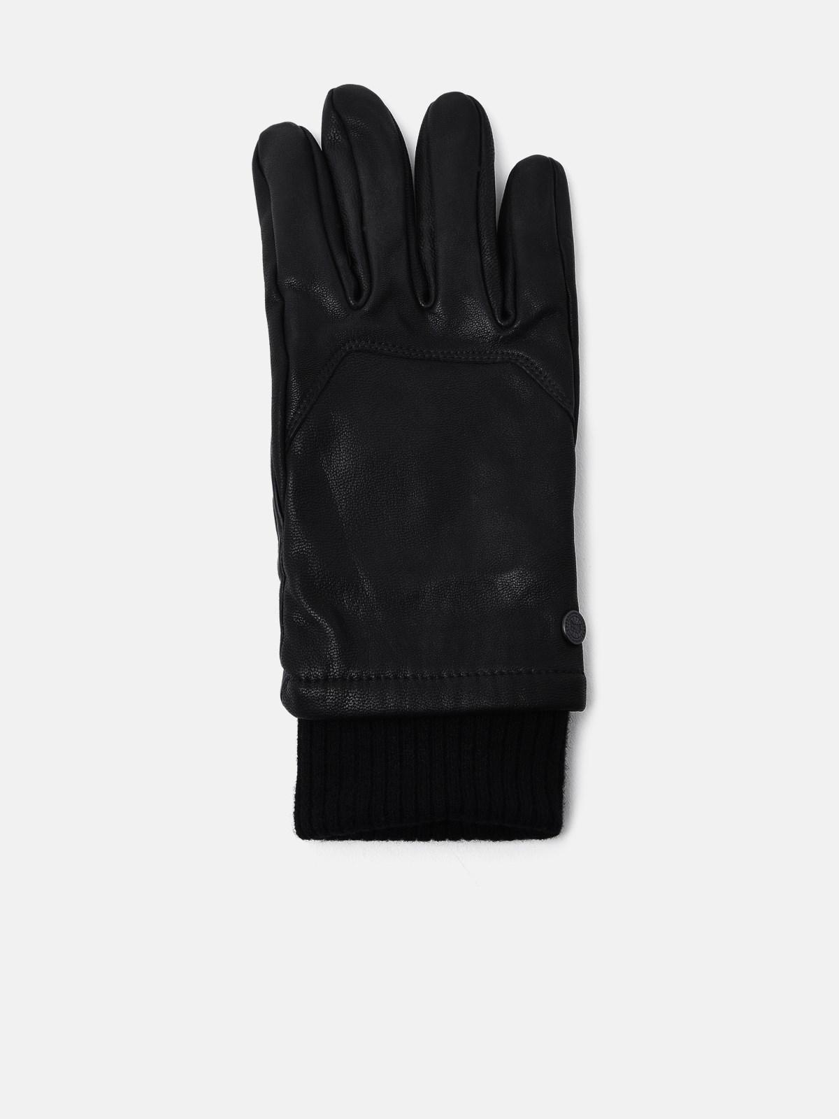 Canada Goose Leather Workman Gloves in Black for Men | Lyst