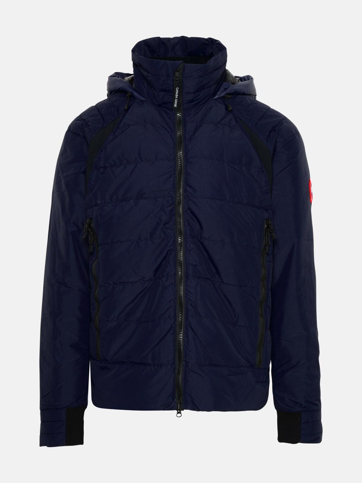 Canada Goose Updated Hybridge Nylon Puffer Jacket in Blue for Men | Lyst