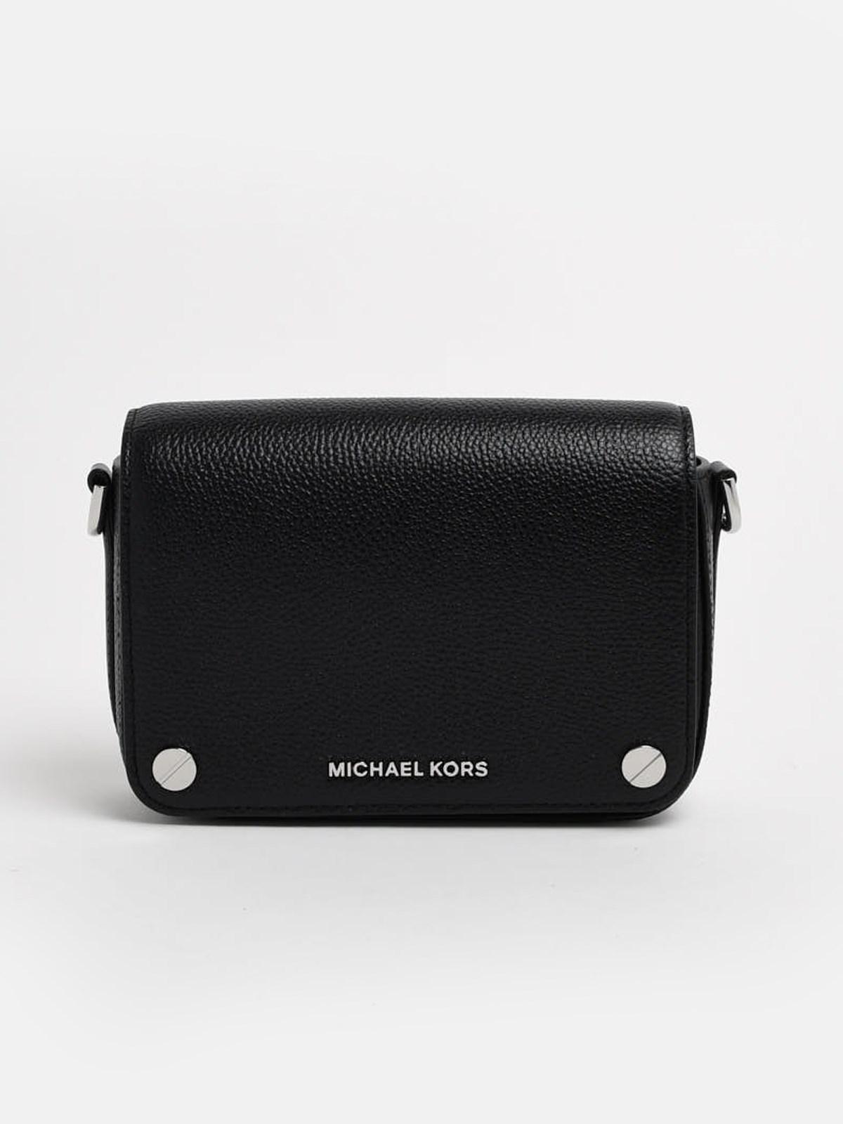 michael kors black and silver wallet