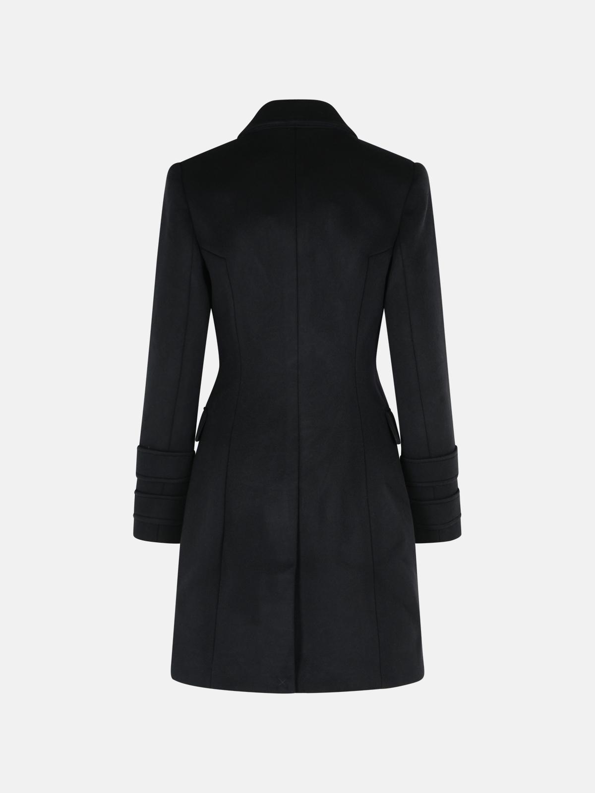 コート BALMAIN Women Coats XF1UD045WB27 0PA Black balmain-Black-10-Buttons-Coat-