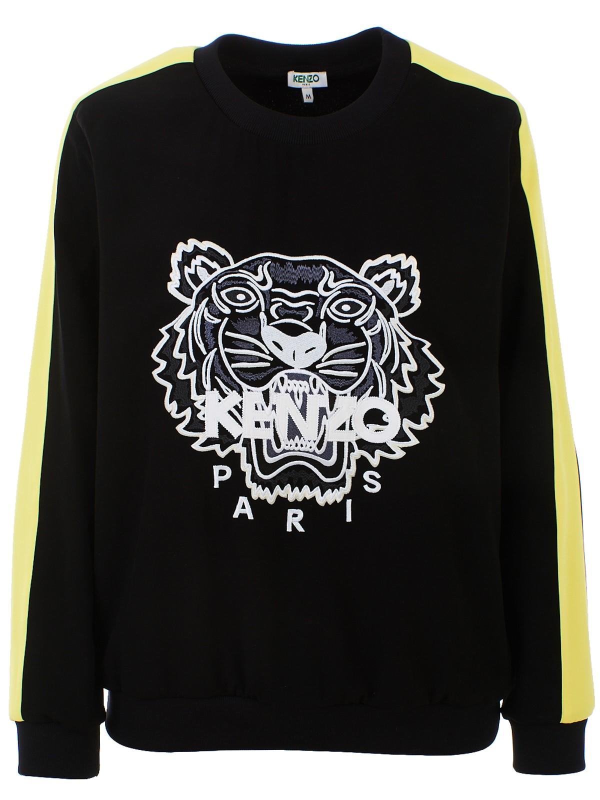 felpa kenzo nera con zip